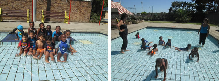 Swimming lessons at Kay-Dee Educare Centre Mowbray